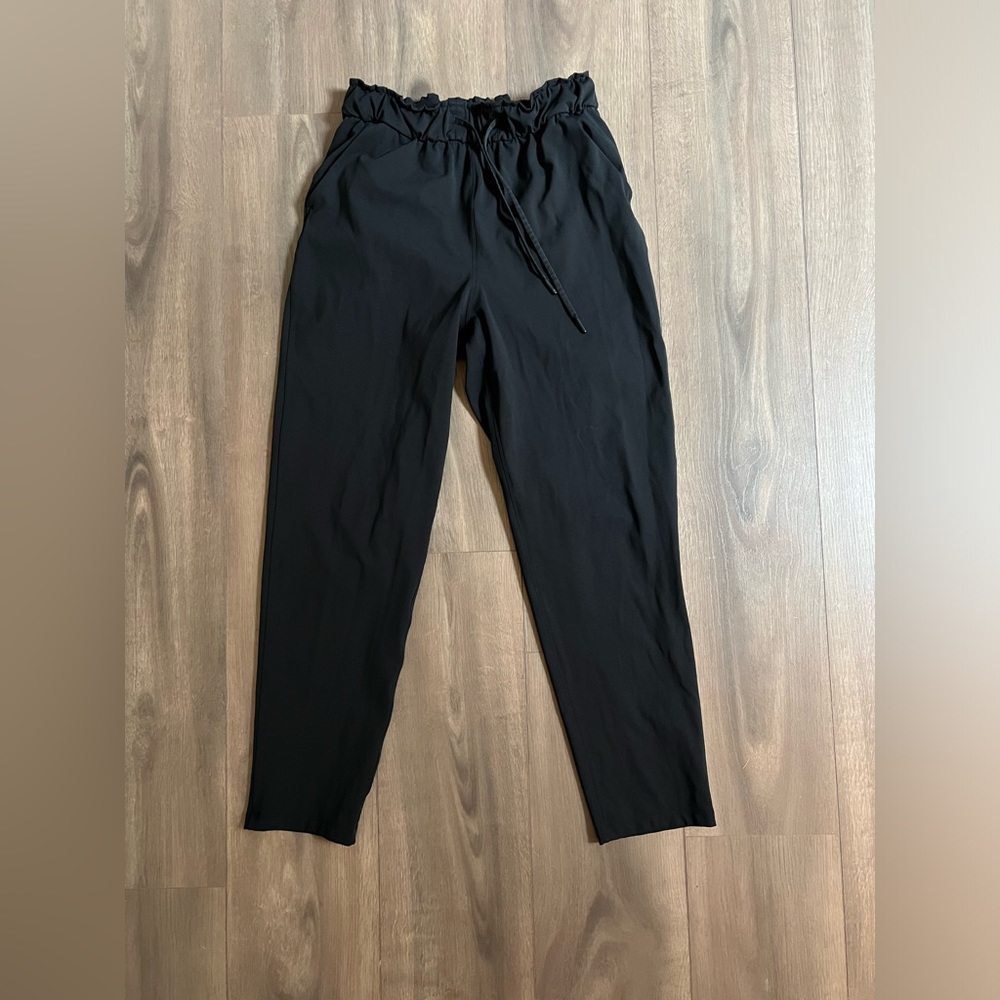 Lululemon Stretch High-Rise Pant 7/8 Length Black Size 6